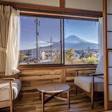 Enjoy Mt.Fuji A Villa Fujiyoshida Exteriör bild